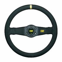 OMP Rally руль для автоспорта (замша), 350 мм, вылет 95 мм, черный