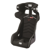OMP HTE EVO S VTR кресло для автоспорта, стекловолокно, черный