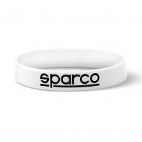 Sparco браслет силиконовый на руку, белый