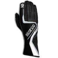 Sparco Record WP перчатки для картинга дождевые детские, черный / белый, 4