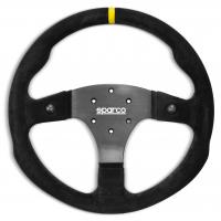 Sparco R350B руль для автоспорта (замша), 350 мм, без вылета, черный
