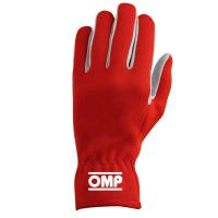OMP New Rally перчатки для автоспорта, красный, S