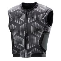 Sparco SJ Pro K-3 жилет защитный для картинга, черный, XS