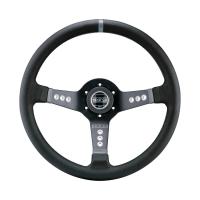 Sparco L777 руль для тюнинга (кожа), 350 мм, вылет 63 мм, черный