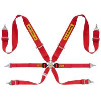 Sabelt Lightweight GT Rally 3 ремни безопасности, 6 точек, 3-2", сталь, красный