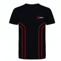 Sparco Rookie футболка, черный / красный, S