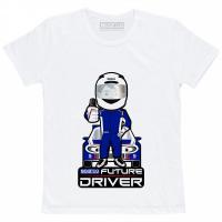 Sparco Future Driver футболка детская, белый, 3-4 года