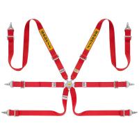 Sabelt Lightweight Saloon Rally 2 ремни безопасности, 6 точек, 2", сталь, красный