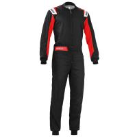 Sparco Rookie комбинезон для картинга детский, черный / красный, 120