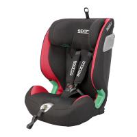 Sparco SK5000I автокресло детское, черный / красный, 76 - 15 см