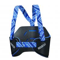 Sparco Rib Pro K-4 защита ребер для картинга, черный / синий, XS