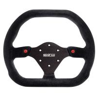 Sparco P310 руль для автоспорта (замша), 310 мм, без вылета, черный