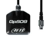 AIM модуль GPS09c авто / мото, 1,3 м кабель, крепление в салон, черный