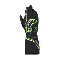 Alpinestars Tempest V3 WP перчатки для картинга дождевые, S, черный / зеленый неоновый