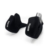 Sparco вставки боковые (щеки) для открытых шлемов, черный, 25 мм