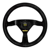 Momo Model 69 руль для автоспорта (замша), 350 мм, вылет 39 мм, черный