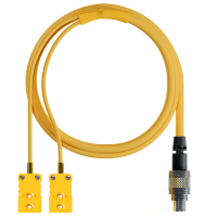 AIM кабель на 2 термопары для MyChron4 2T / MyChron5 2T TC, 1,5 м кабель, желтый