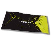 OMP полотенце спортивное, черный / желтый, 42 х 90 см