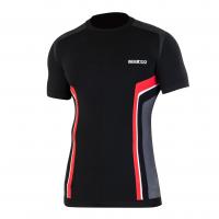 Sparco Hyper-T футболка, черный / красный, S