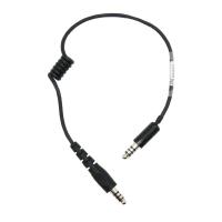 Bell адаптер для гарнитуры (Jack 3.5, Nexus "папа"-"папа"), 15 см, черный