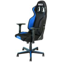 Sparco Grip кресло офисное, черный / голубой