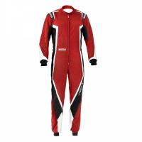 Sparco Kerb комбинезон для картинга детский, красный / черный / белый, 120