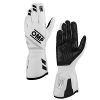 OMP One Evo X перчатки для автоспорта, белый, XS