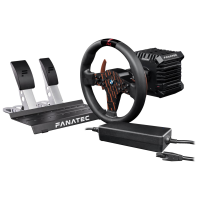 Fanatec CSL DD BMW (8 Нм) база + руль + педали для симрейсинга, черный