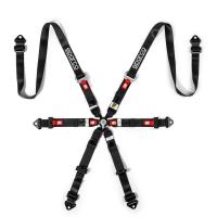 Sparco Prime H-8 Endurance ремни безопасности, 6 точек, 2", черный