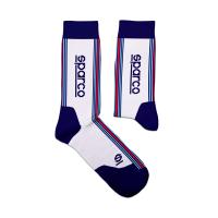 Sparco Iconic Design Martini Racing носки повседневные, белый / синий, 36 / 40