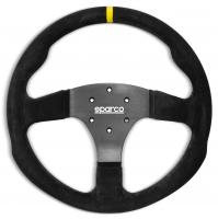 Sparco R350 руль для автоспорта (замша), 350 мм, без вылета, черный
